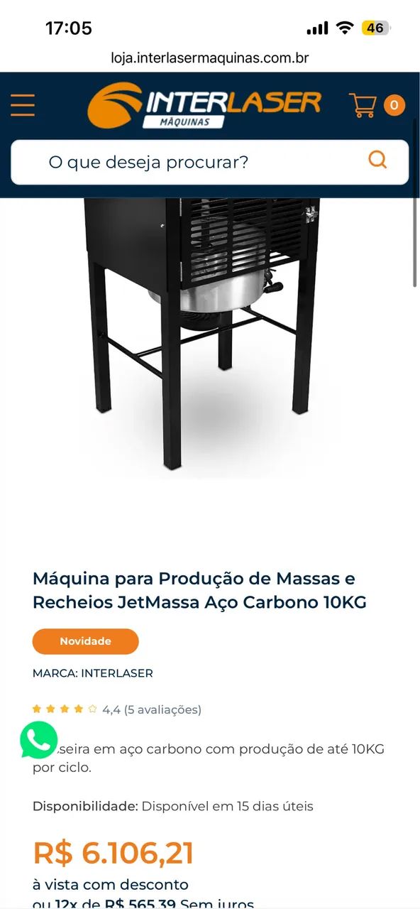 Masseira 10kg - Foto 4