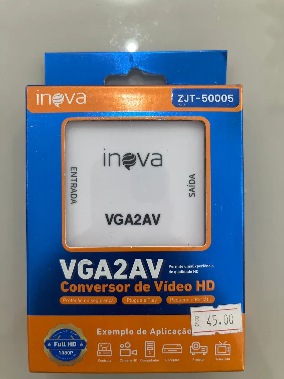 Conversor de Vídeo HD VGA2AV