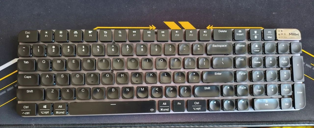 Teclado mecanico wireless/bluetooth/usb xiaomi MIIIW pro - Foto 2