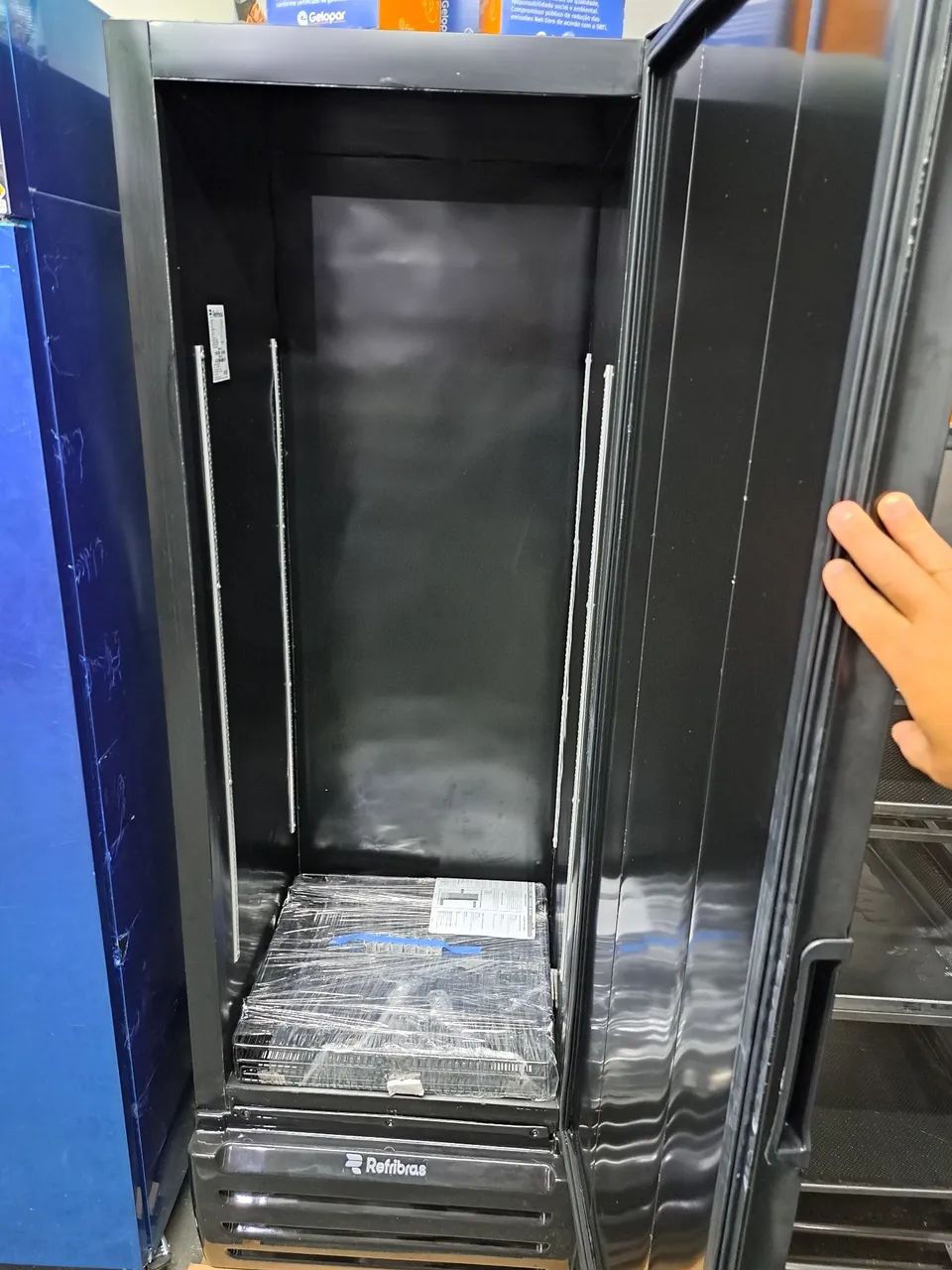 Ac Freezer 500lts vertical preto  - Foto 2