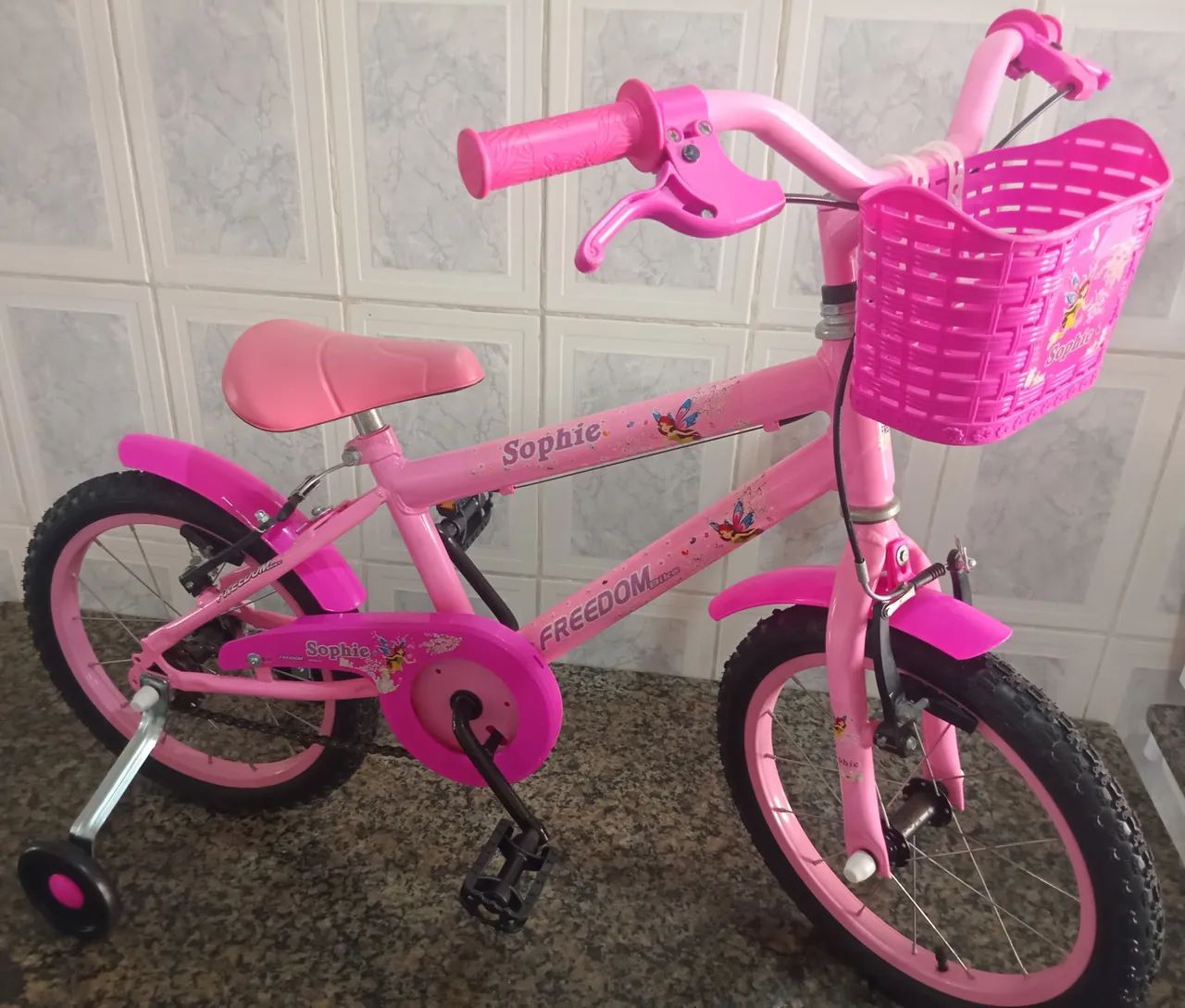 Bicicleta infantil aro 16 - Foto 3