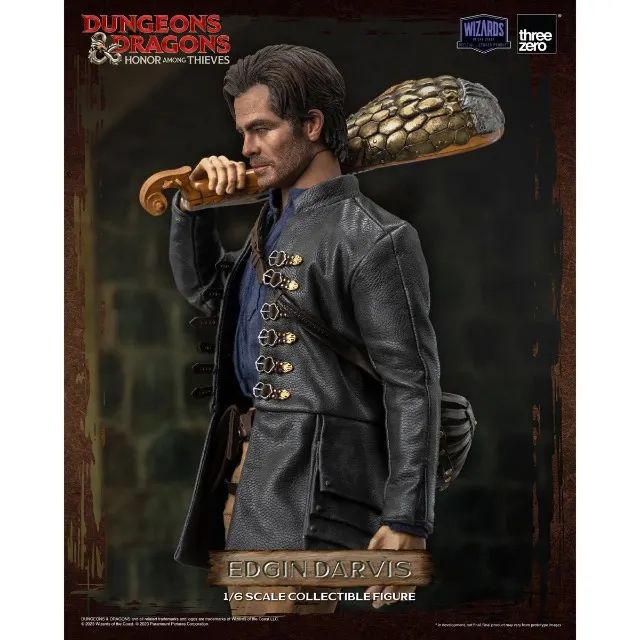 Boneco Edgin Darvis 1/6 Threezero Dungeons & Dragons: - Foto 2