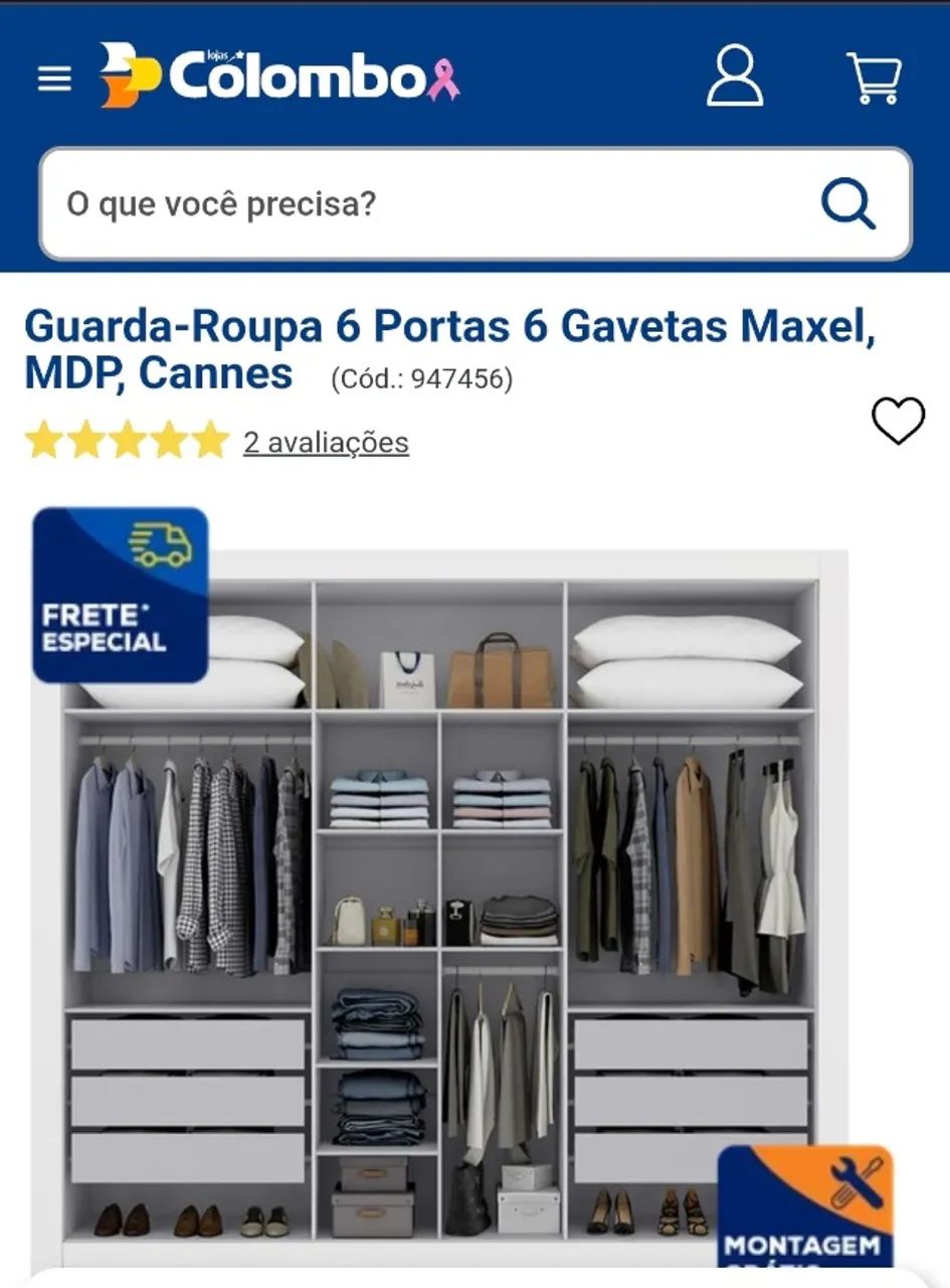 Guarda roupa - Foto 2