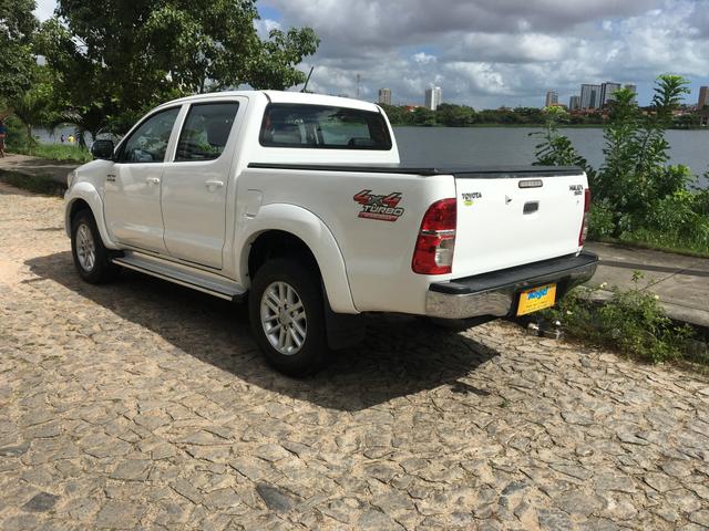 Hilux srv 2015 com controle top IPVA 20 PAGO - Foto 14