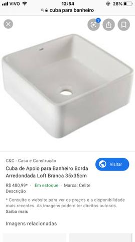 Cuba pra banheiro