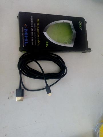Cabo para ligar celular na tv