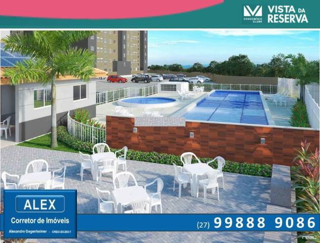 ALX - 14 - APÊ de 2 Quartos, Lazer com piscina e academia - Vista da Reserva - Foto 3