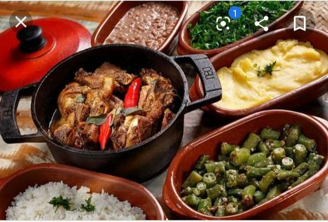 Almoço comercial marmitex