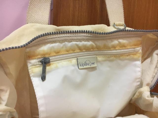 Bolsa Kipling Original cor Creme praticamente Nova - Foto 3
