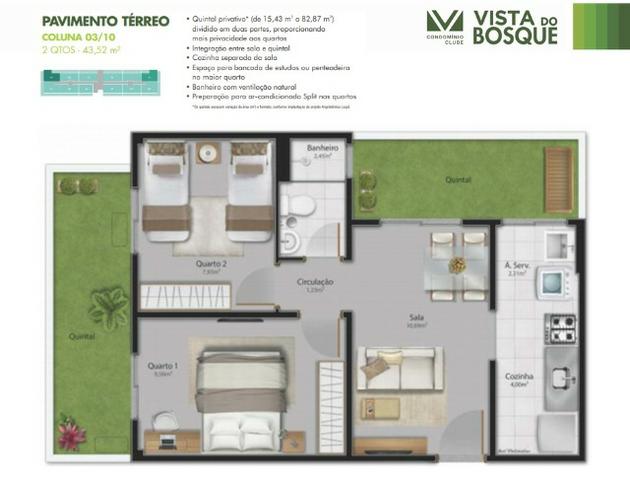 ALX - 24 - APÊ com 2 Qts - Entrada Parcelada em 72 meses e ITBI + Registro G.R.Á.T.I.S - Foto 5