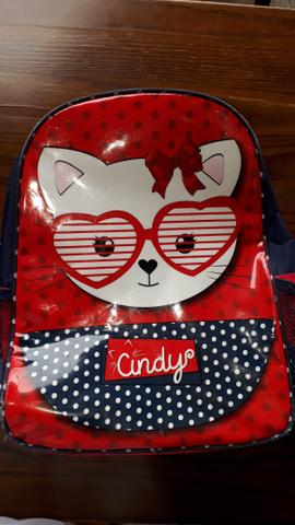 Mochila infantil tamanho médio, com 2 bolsos na lateral - Foto 3