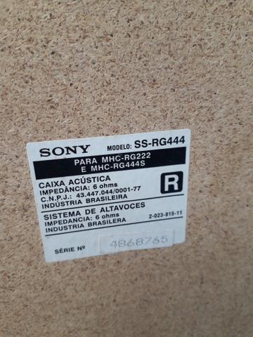 Vendo par de caixas sony dual woofer - Foto 4