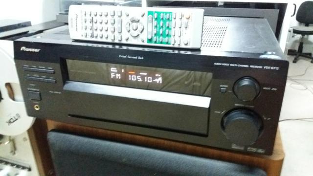 Receiver pionner modelo vsx-d712 com controle - Foto 4