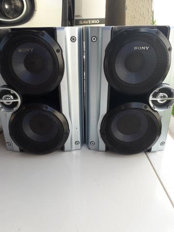 Vendo par de caixas sony dual woofer - Foto 5