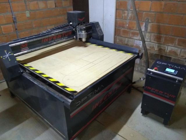 Router CNC spindle 3cv mesa de 1300x1600mm - estado de nova