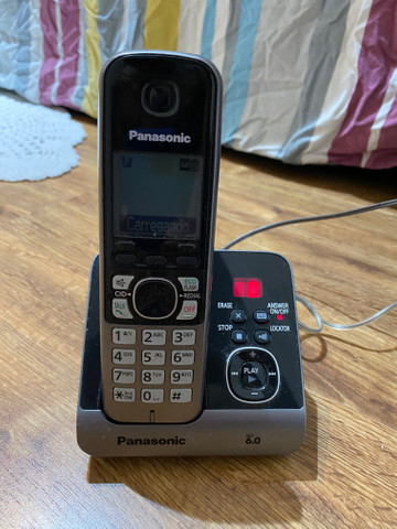 Vendo telefone sem fio Panasonic - (bem novinho)