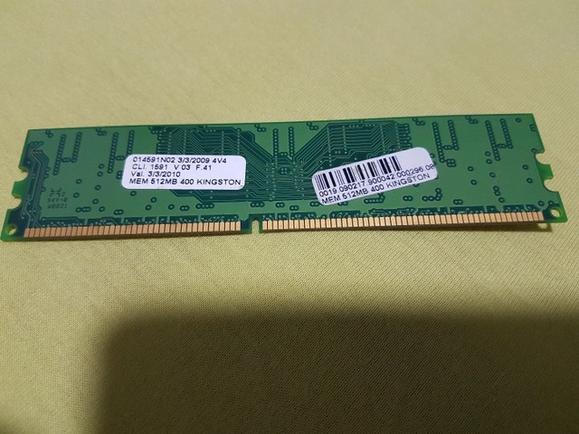 Memória RAM 512MB 400 Kingston - Foto 3