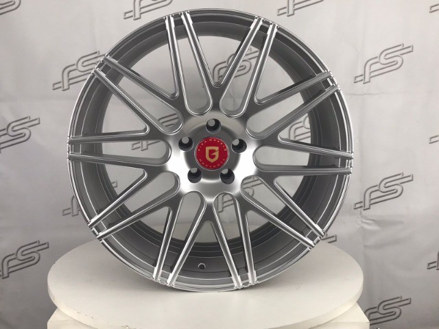 Roda Gisa Flow Forming YA8275W Hyper Prata 5x112 - 20x9 e 20x10,5 aro 20 duas talas