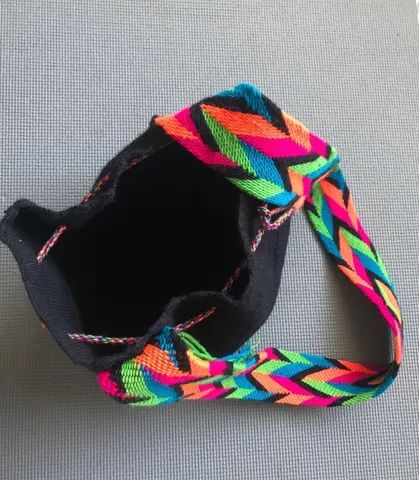 Bolsa de ombro saco em croche colombiana NOVA - Foto 5