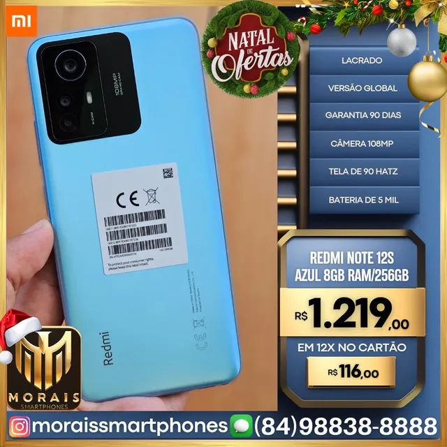 celular xiaomi redmi note 12s 256gb 8ram 108mp｜Búsqueda de TikTok