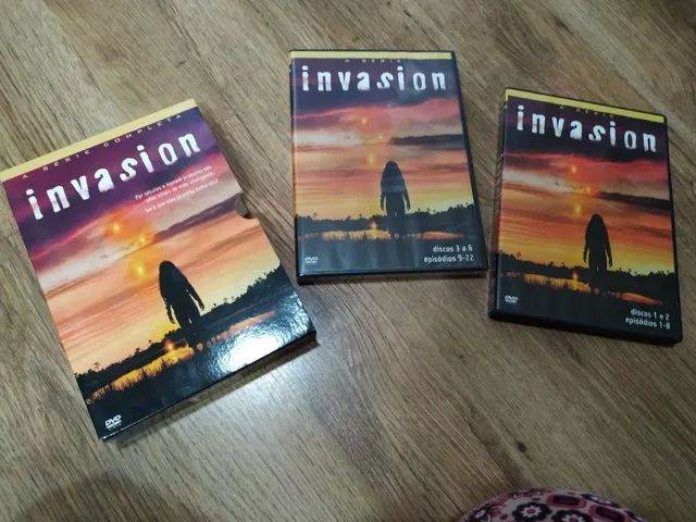 Dvds série Invasion 