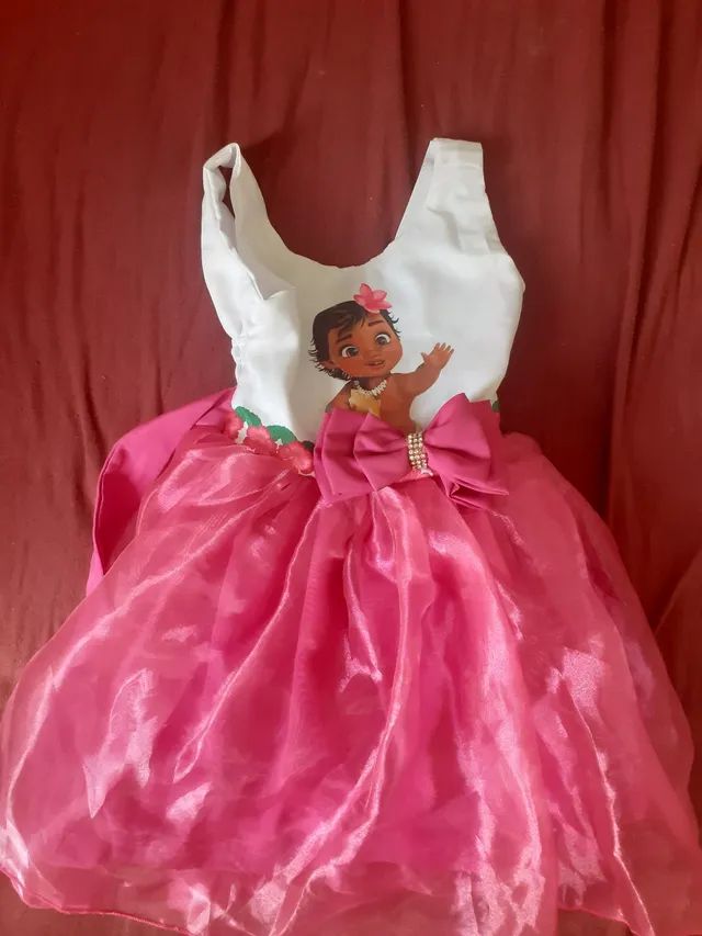 Fantasia moana baby mais vestido luxo - Roupas - Engenho Novo, Rio