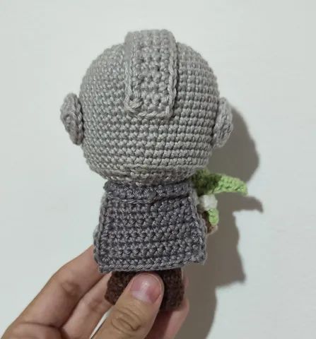 Tabuleiro de Xadrez em Crochê e Peças de Xadrez em Amigurumi