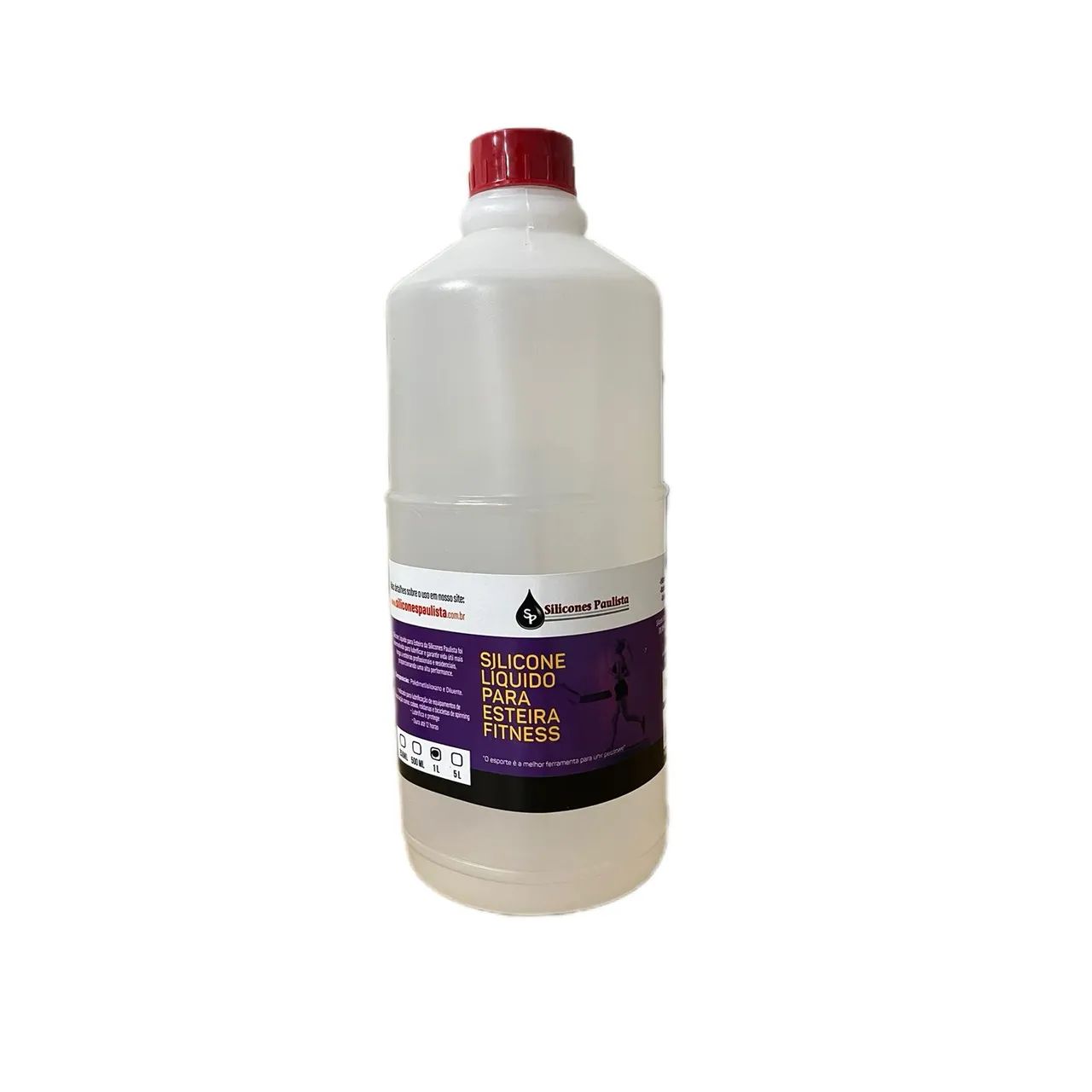Silicone lubrificante para esteira ergométrica 1 Litro