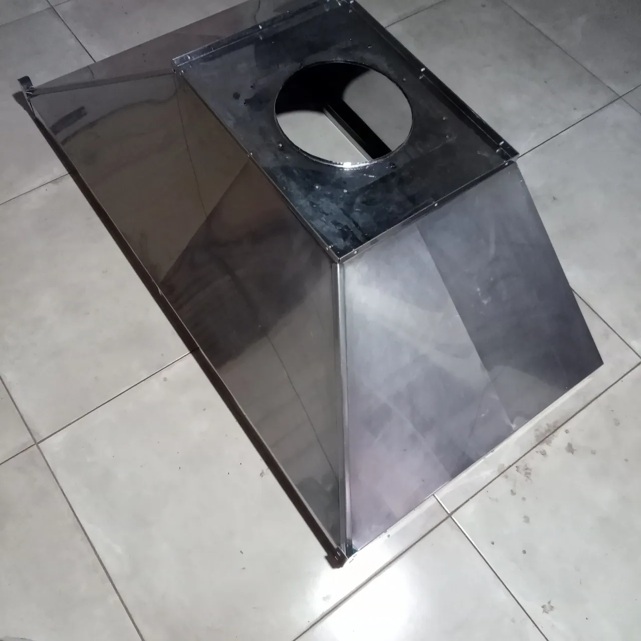 Coifa de Parede em Aço Inox com exaustor