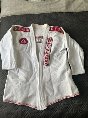 Ceinture Jiu-Jitsu Gracie Barra – Gris/blanc, Taille A2, Kimono
