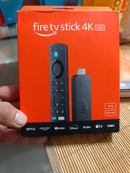 FIRE TV STICK 4K MAX 2 GERACAO 16GB  - Foto 3