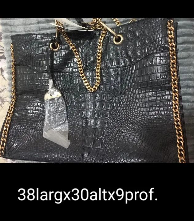 Bolsa preta  Iódice NOVA 38LARGX30ALT9PRIF