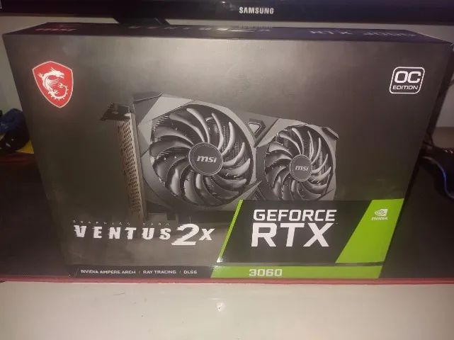 Placa de Videos RTX 3060 OC 12GB MSI