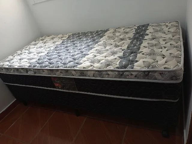 Cama Box + Colchão Castor Solteiro 3 meses de uso. - Foto 2
