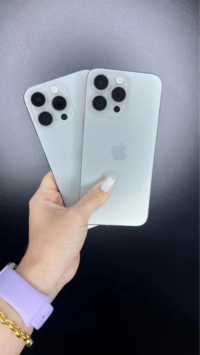 iPhone 15 pro max white titanium