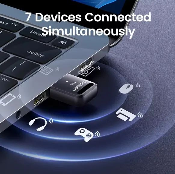 ADAPTADOR USB BLUETOOTH 2.0 PC / NOTE USB 5.4 UGREEN CM748 - Foto 2