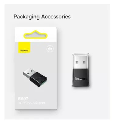 ADAPTADOR USB BLUETOOTH 2.0 PC / NOTE USB 5.3 BASEUS BA07