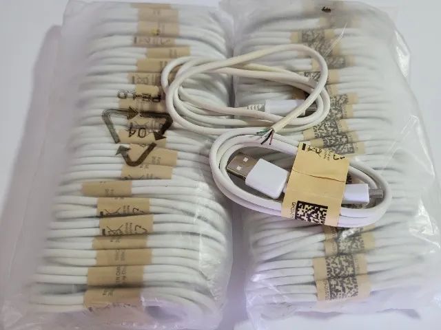 Kit 100 Cabo Micro Usb V8 Dados Carga 4 Fios