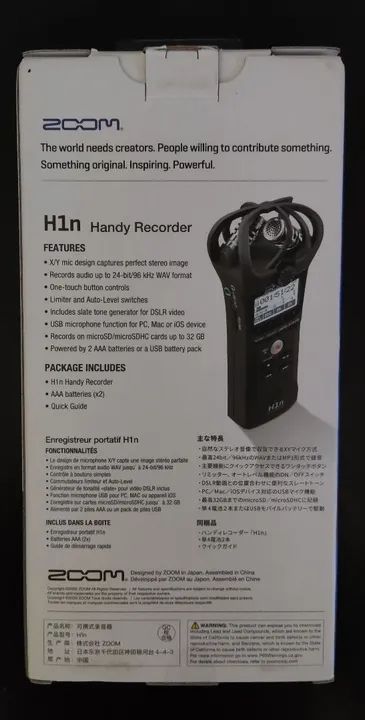 Gravador Zoom H1n - Foto 3