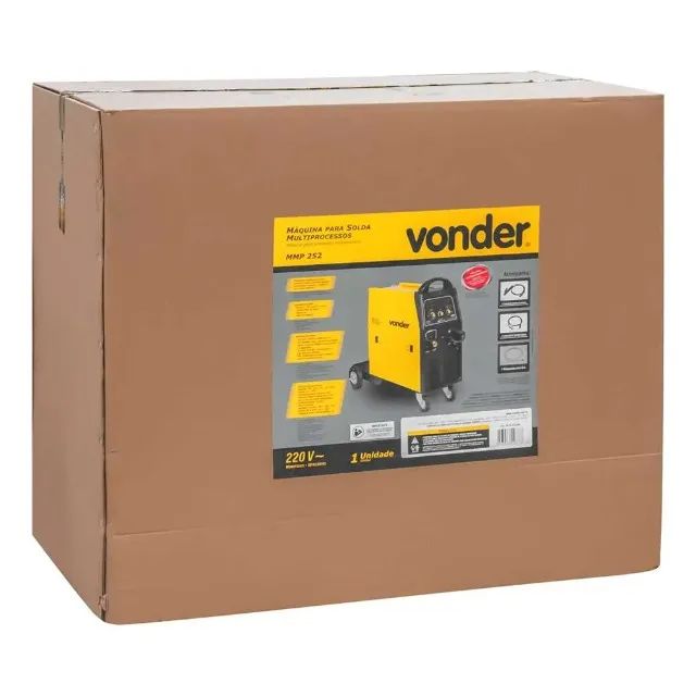 Máquina Para Solda Multiprocessos MMP-252  * Vonder - Foto 4