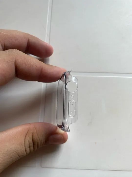 Capa com película para Smartwatch 45 mm - Proteção Total - Foto 3