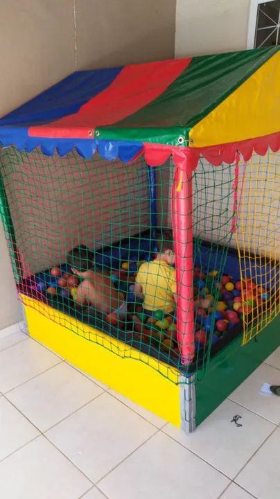 Cama elástica/ pula pula/ piscina bolinhas  - Foto 3