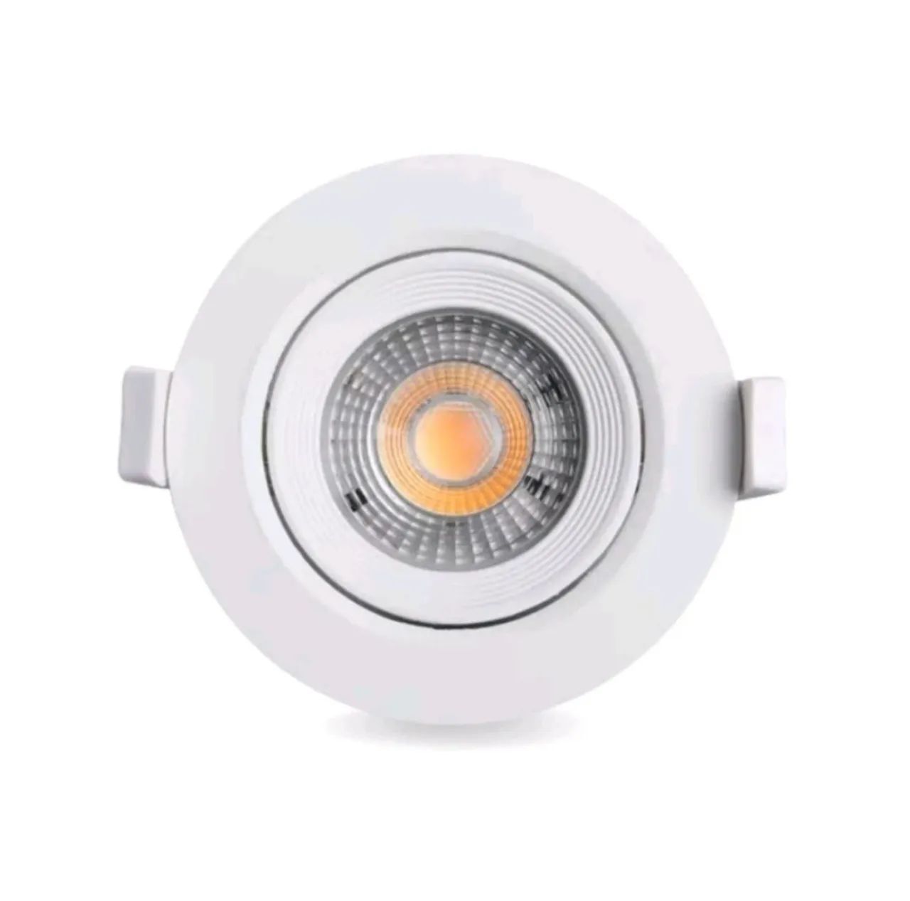 Spot Led Redondo Direcionável 3W 5W branco frio e branco quente 