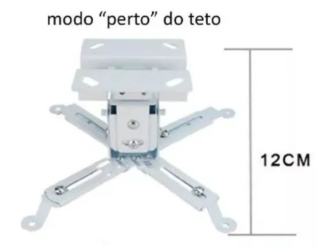 Suporte universal para projetor branco - Foto 2