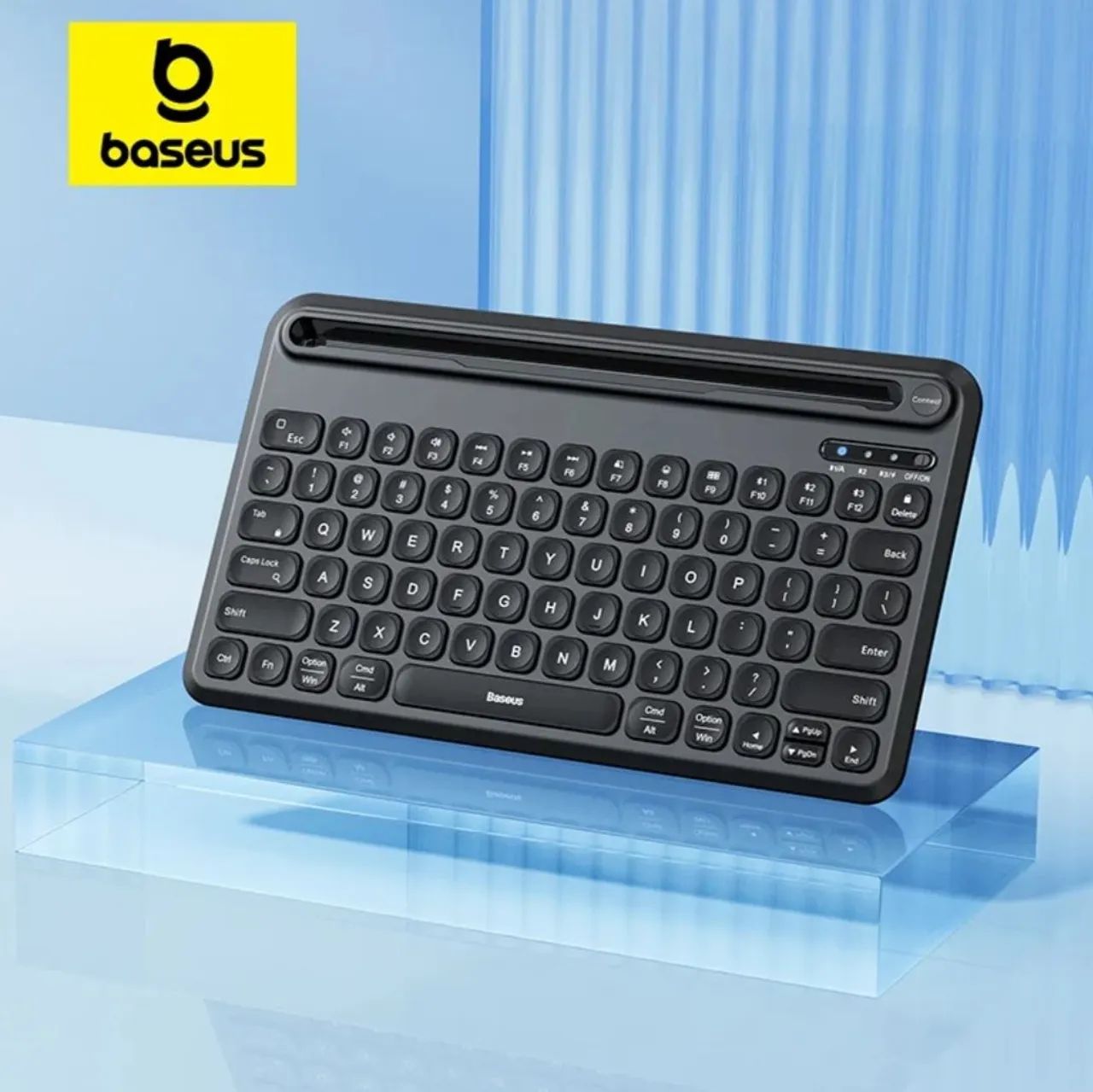 Teclado Baseus Sem fio Recarregável para Tablet