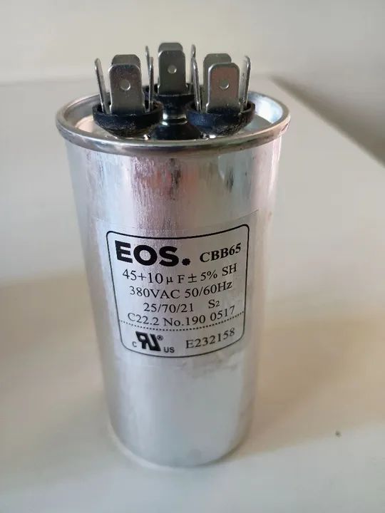 Capacitores para ar-condicionado novos valor 50,00 - Foto 2