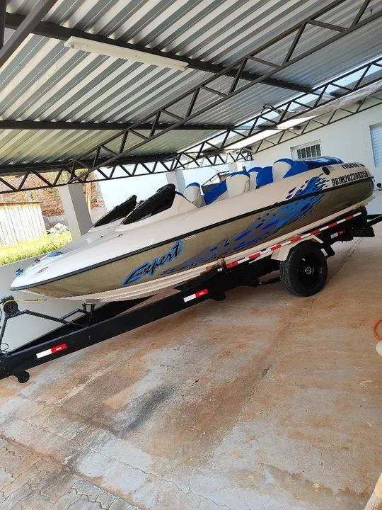 JET BOAT COLUNA EXPERT 240 EFI Mercury 2T ano 2002 Recebo moto/carro na troca 