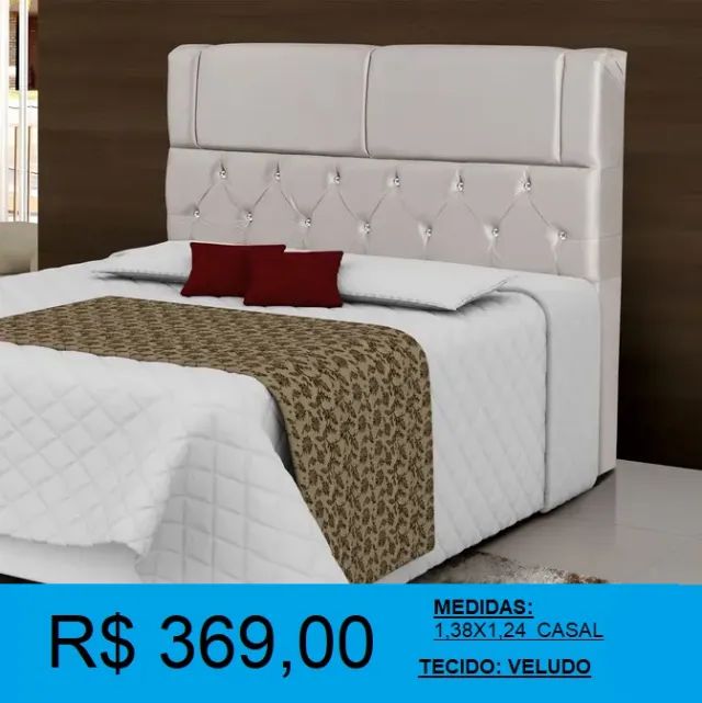 Cabeceira de casal a pronta entrega - Foto 2
