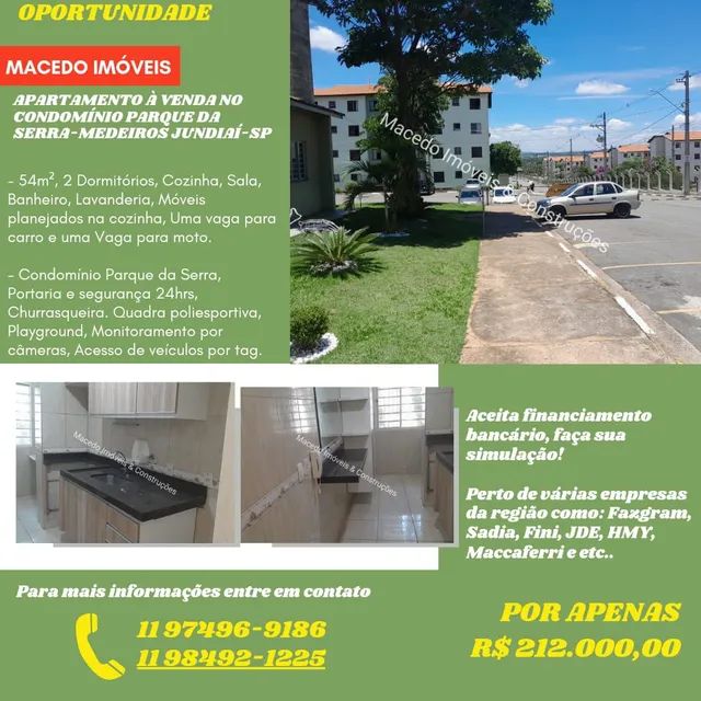 Captação de Apartamento a venda no bairro Jardim Samambaia, Jundiaí, SP