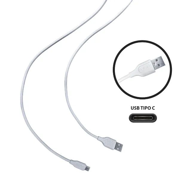 Cabo USB Tipo C IT-BLUE (1 Metro) | Recarga Turbo Android & Compatível iPhone 15/16/17 - Foto 2